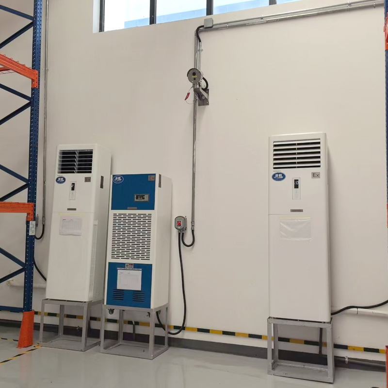 出口越南的英騰防爆除濕機、防爆空調